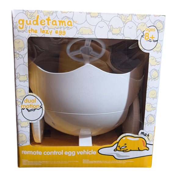 Sanrio - Gudetama R/C Remote Control Egg Vehicle - Brand New - Factory Sealed - Picture 1 of 6